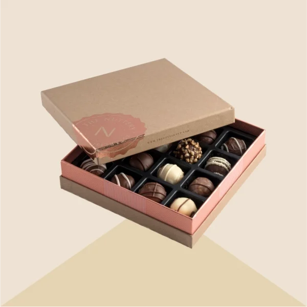 Custom Kraft Ecofriendly Chocolate Boxes